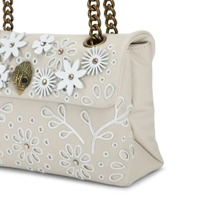 Kurt Geiger Crossbody Bags Kensington Bag Flower Bone 8211 Women