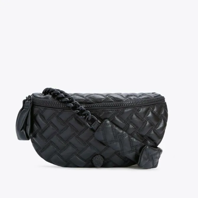Kurt Geiger Crossbody Bags Kensington Drench Belt Bag Black 8211 Women