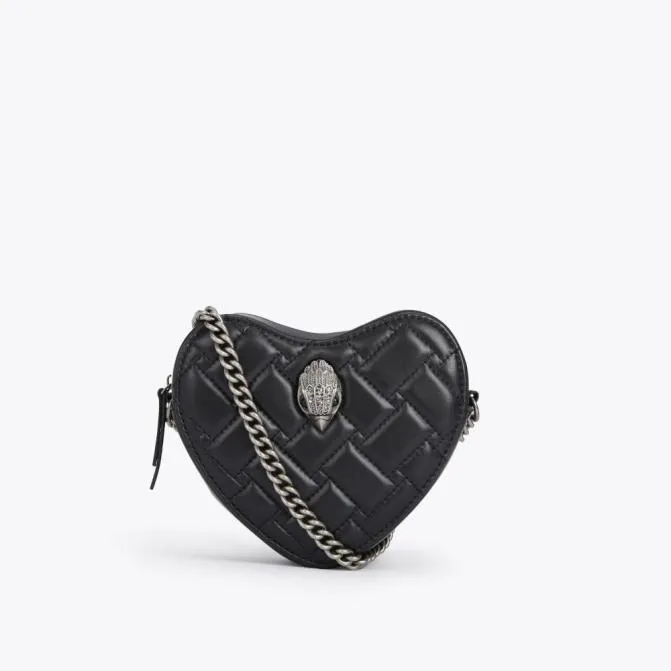 Kurt Geiger Crossbody Bags Kensington Heart Bag Black 8211 Women