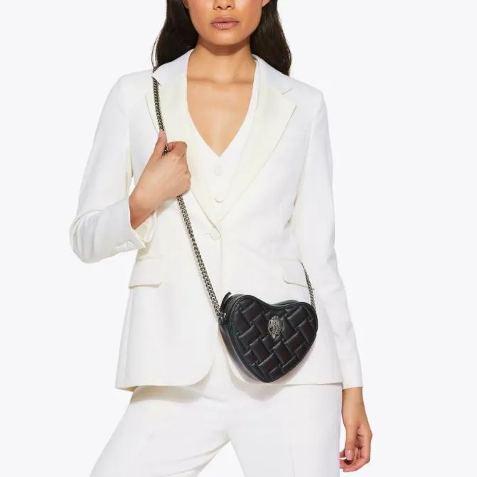 Kurt Geiger Crossbody Bags Kensington Heart Bag Black 8211 Women
