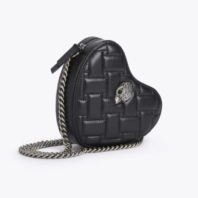 Kurt Geiger Crossbody Bags Kensington Heart Bag Black 8211 Women