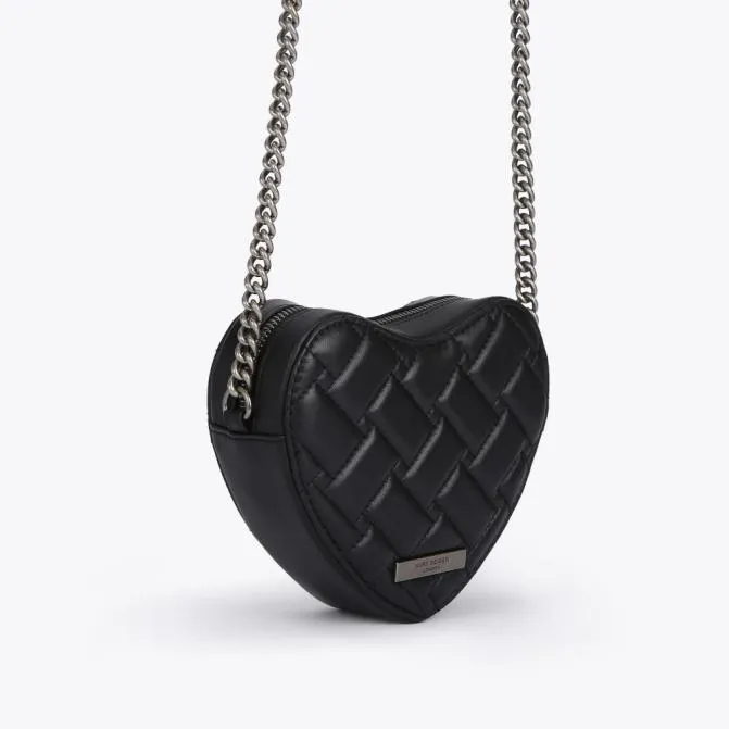 Kurt Geiger Crossbody Bags Kensington Heart Bag Black 8211 Women