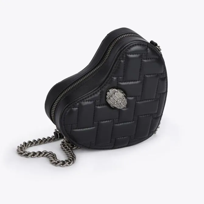 Kurt Geiger Crossbody Bags Kensington Heart Bag Black 8211 Women