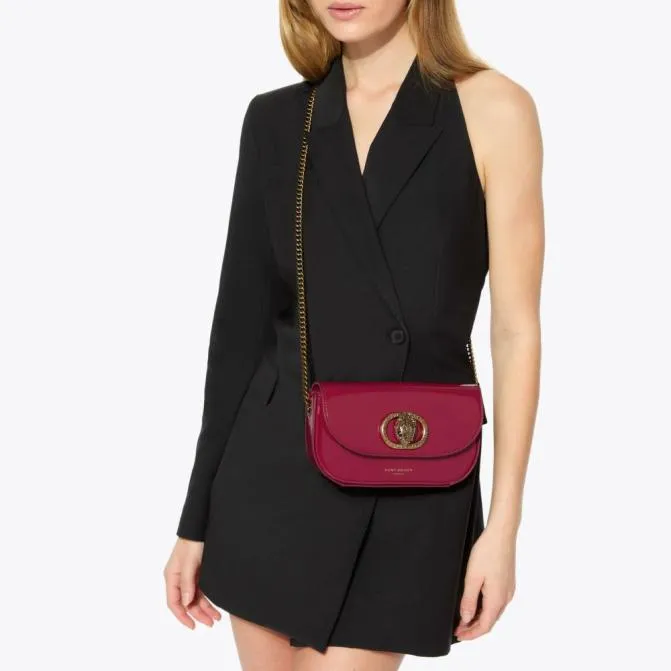 Kurt Geiger Crossbody Bags Small Chelsea Cross Body Bag Fushia 8211 Women