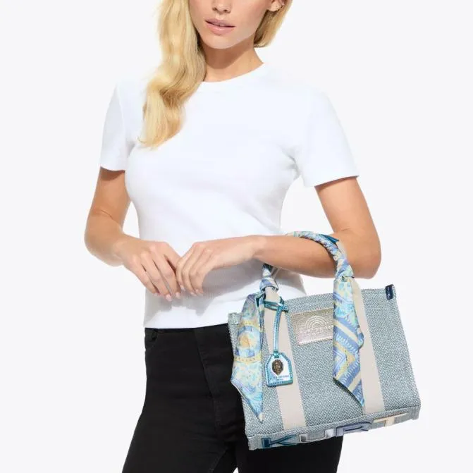 Kurt Geiger Crossbody Bags Small Southbank Tote Bag Blue Pale Combination 8211 Women