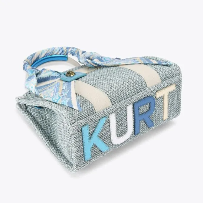 Kurt Geiger Crossbody Bags Small Southbank Tote Bag Blue Pale Combination 8211 Women
