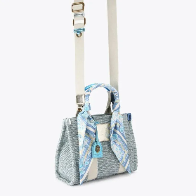 Kurt Geiger Crossbody Bags Small Southbank Tote Bag Blue Pale Combination 8211 Women