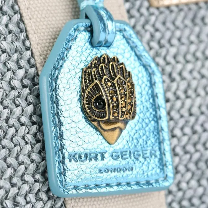 Kurt Geiger Crossbody Bags Small Southbank Tote Bag Blue Pale Combination 8211 Women