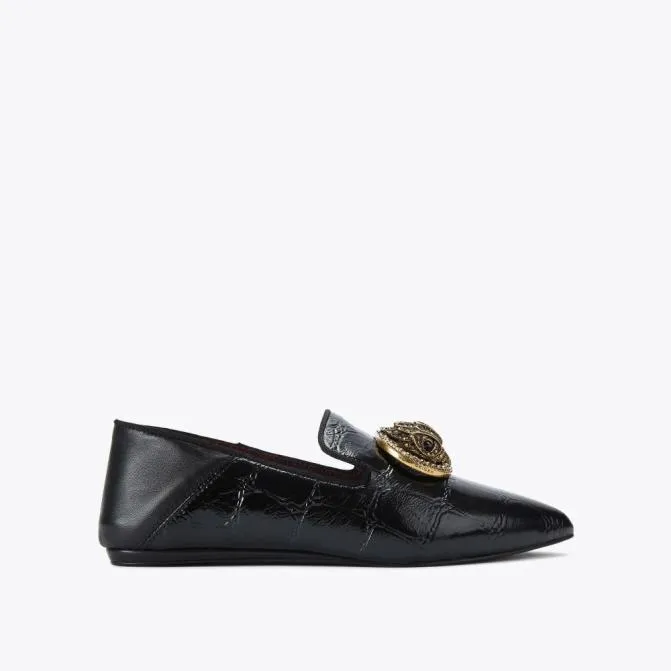 Kurt Geiger Flats Chelsea Point Slip On Flat Black 8211 Women