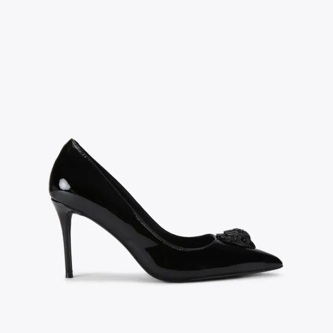 Kurt Geiger Heels Belgravia Eagle Court Black 8211 Women