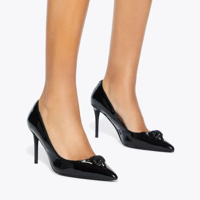 Kurt Geiger Heels Belgravia Eagle Court Black 8211 Women