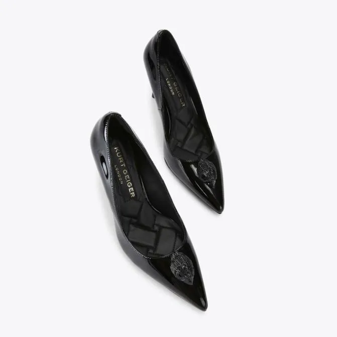 Kurt Geiger Heels Belgravia Eagle Court Black 8211 Women
