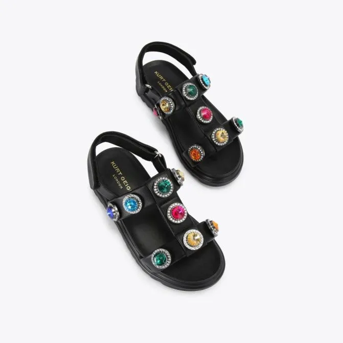 Kurt Geiger Kids Kids Mini Orson Sandal Black Combination 8211 Women