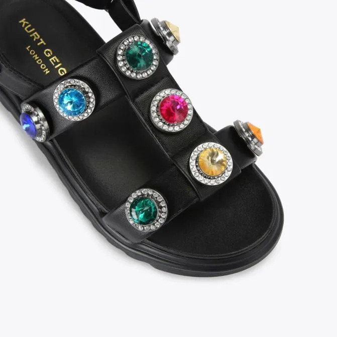 Kurt Geiger Kids Kids Mini Orson Sandal Black Combination 8211 Women