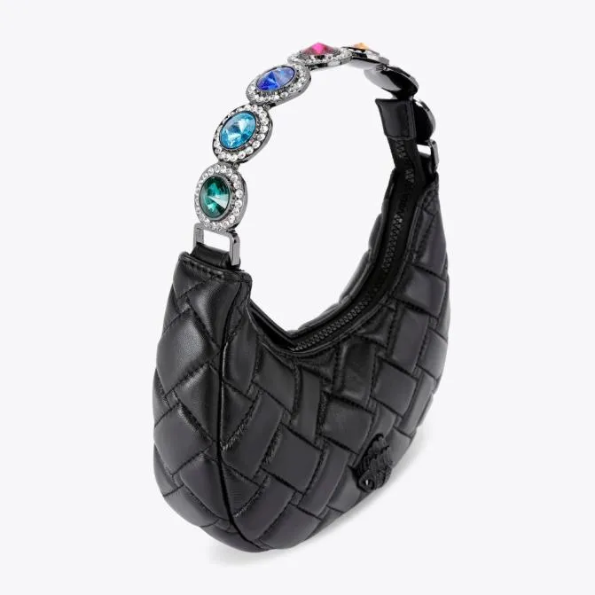 Kurt Geiger Mini Bags Small Octavia Drench Moonbag Black 8211 Women