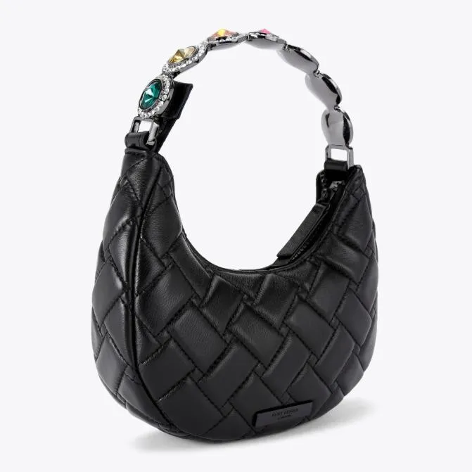 Kurt Geiger Mini Bags Small Octavia Drench Moonbag Black 8211 Women