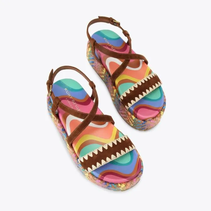 Kurt Geiger Sandals Chelsea Flatform Sandal Multiother 8211 Women