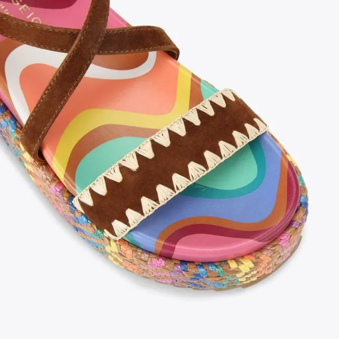 Kurt Geiger Sandals Chelsea Flatform Sandal Multiother 8211 Women