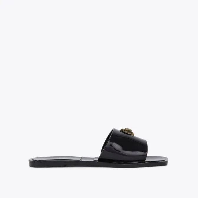 Kurt Geiger Sandals Kensington Flat Jelly Sandal Black 8211 Women