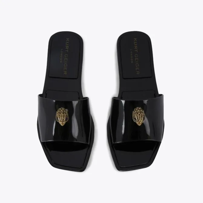 Kurt Geiger Sandals Kensington Flat Jelly Sandal Black 8211 Women