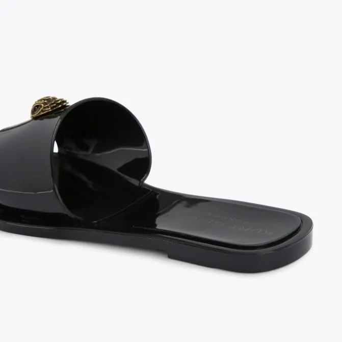 Kurt Geiger Sandals Kensington Flat Jelly Sandal Black 8211 Women