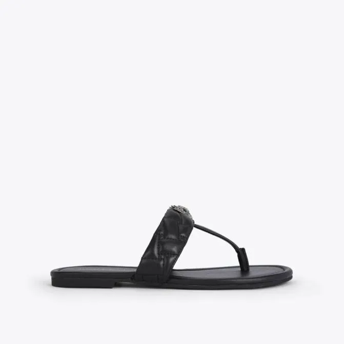 Kurt Geiger Sandals Kensington Tbar Sandal Black 8211 Women