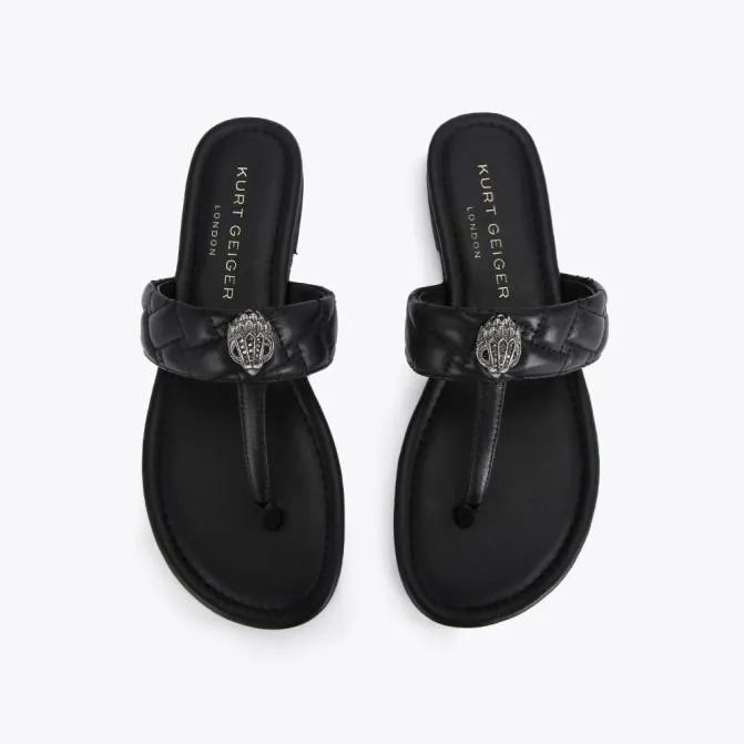 Kurt Geiger Sandals Kensington Tbar Sandal Black 8211 Women