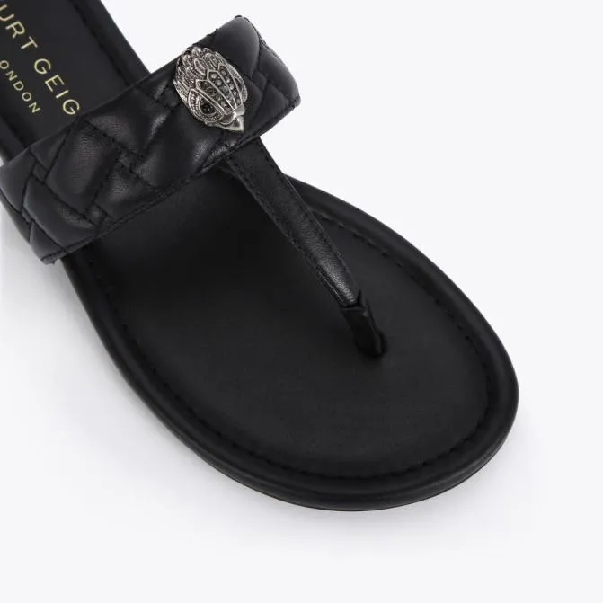 Kurt Geiger Sandals Kensington Tbar Sandal Black 8211 Women