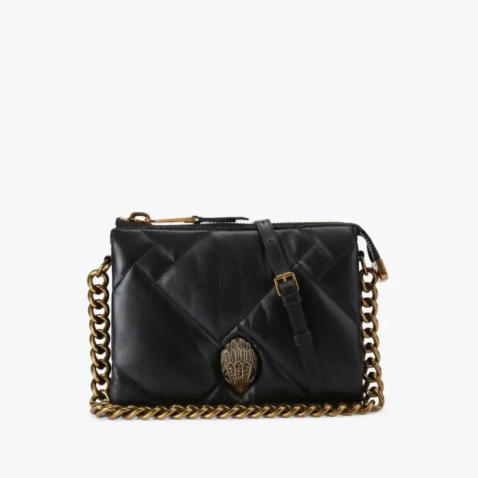 Kurt Geiger Shoulder Bags Kensington Puff Pouch Bag Black 8211 Women