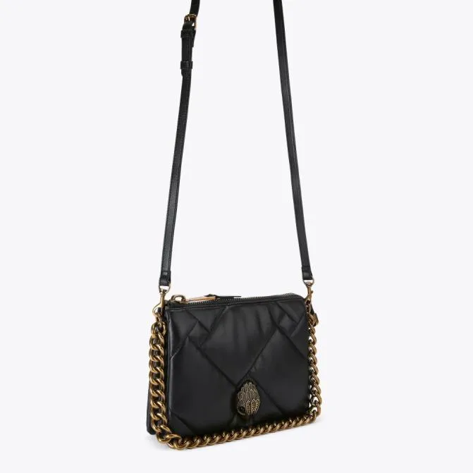 Kurt Geiger Shoulder Bags Kensington Puff Pouch Bag Black 8211 Women