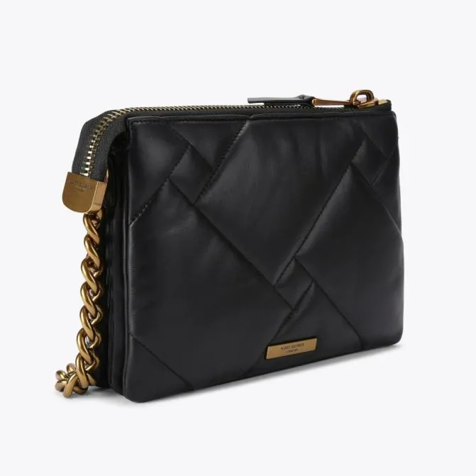Kurt Geiger Shoulder Bags Kensington Puff Pouch Bag Black 8211 Women