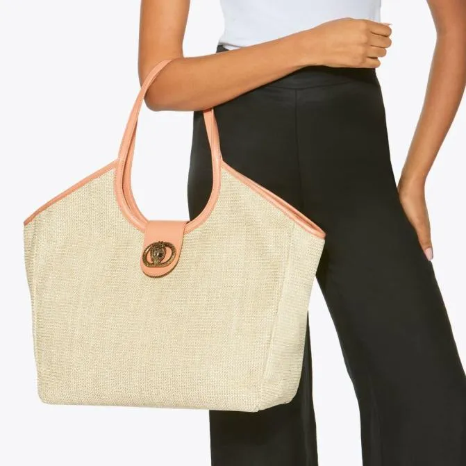 Kurt Geiger Shoulder Bags Large Chelsea Tote Bag Beige Combination 8211 Women