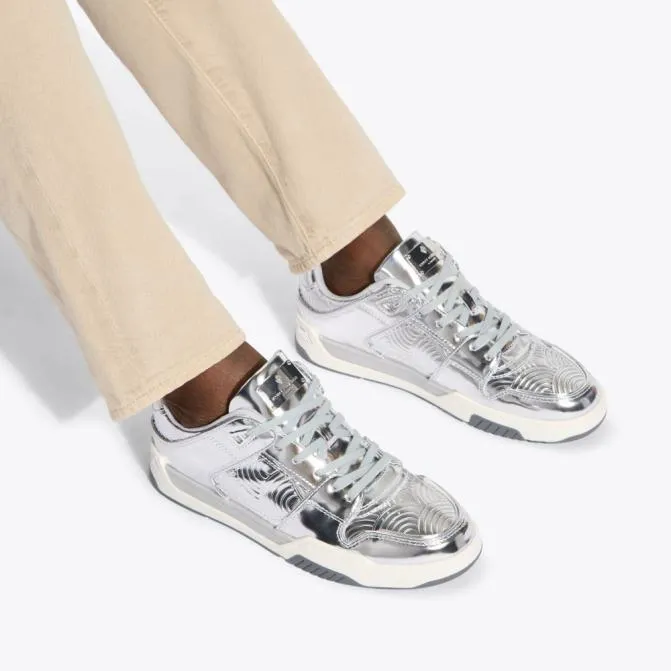 Kurt Geiger Sneakers Regan Plaque Sneaker Silver 8211 Men