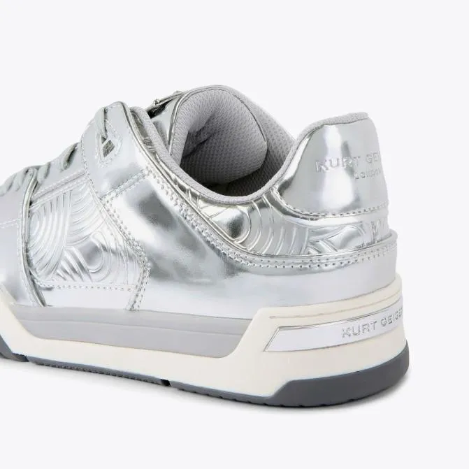 Kurt Geiger Sneakers Regan Plaque Sneaker Silver 8211 Men