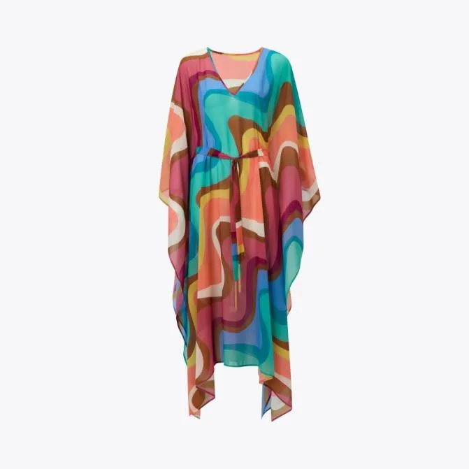Kurt Geiger Swim Kensington Kaftan Mid Brown 8211 Women