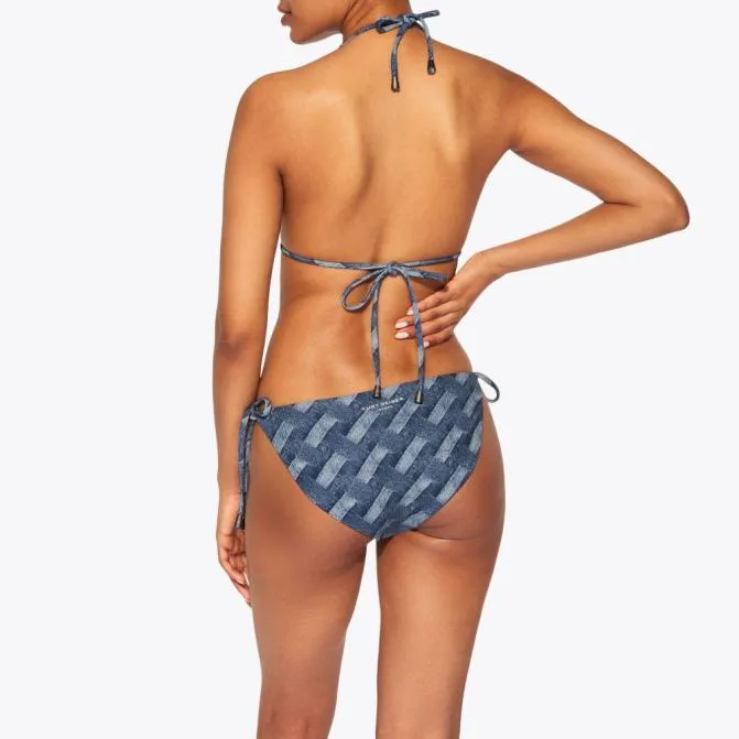 Kurt Geiger Swim Kensington Triangle Top Denim 8211 Women