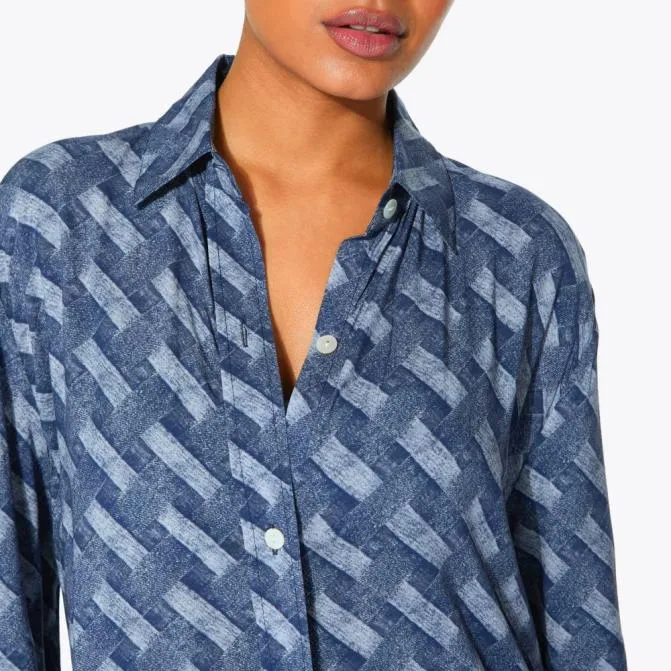 Kurt Geiger Swim Resort Shirt Dress Denim 8211 Women