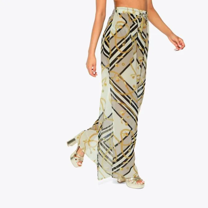 Kurt Geiger Swim Resort Trousers Beige Combination 8211 Women