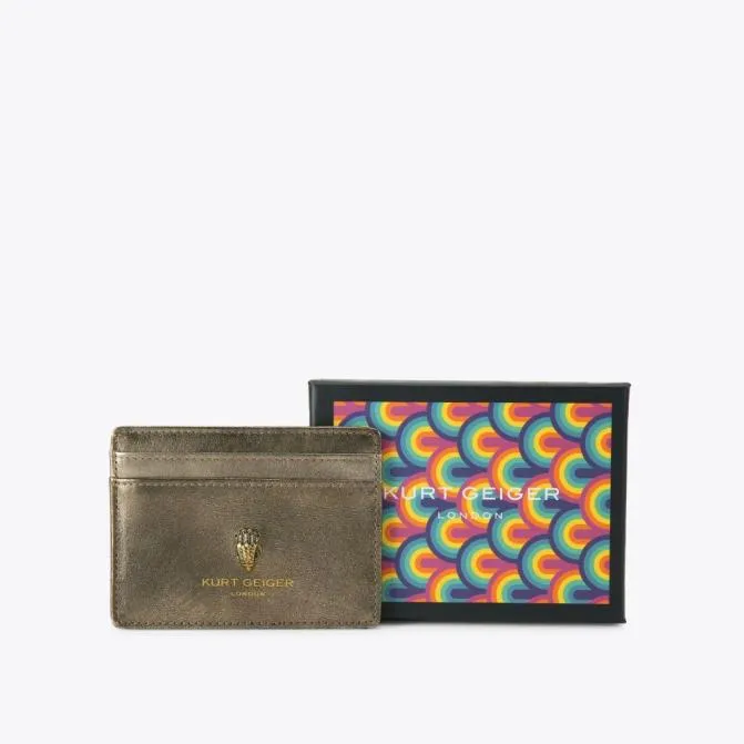 Kurt Geiger Wallets and Purses Bond Card Holder Bronze 8211 Women