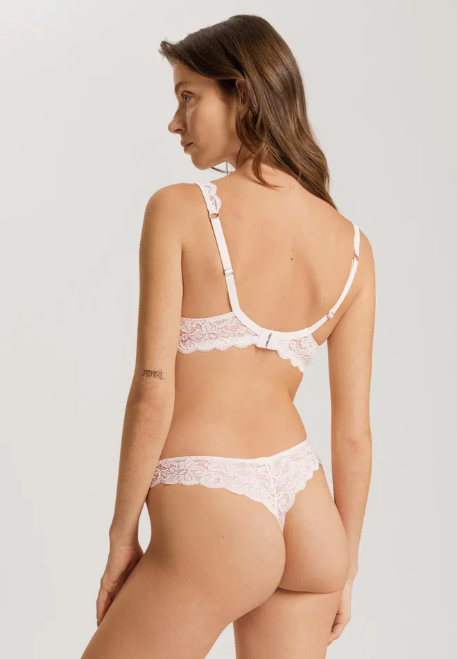 Lace Underwire Bra Honeydew Women HANRO Underwire Bras