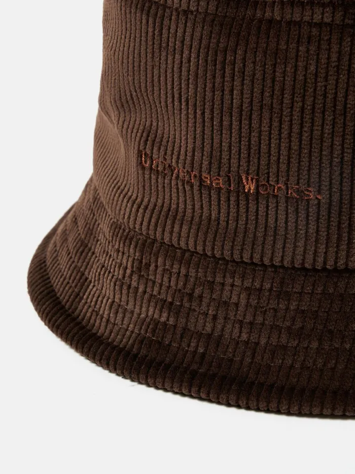 Lewis Hat In Brown Brisbane Cord Men Universal Works Hats