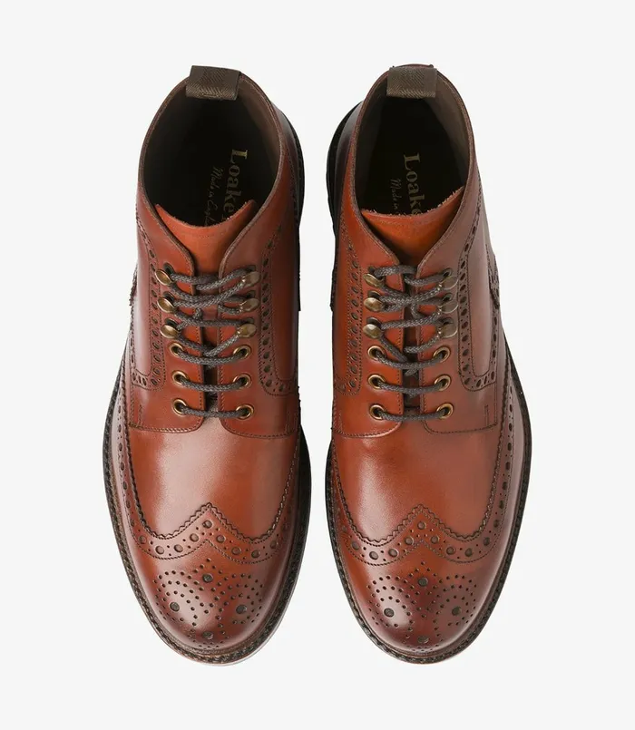 Loake Glendale Conker Brown Men Boots