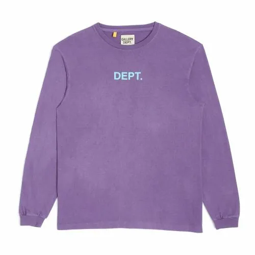 Long Sleeve Men Gallery Dept DEPT LS TEE Purple