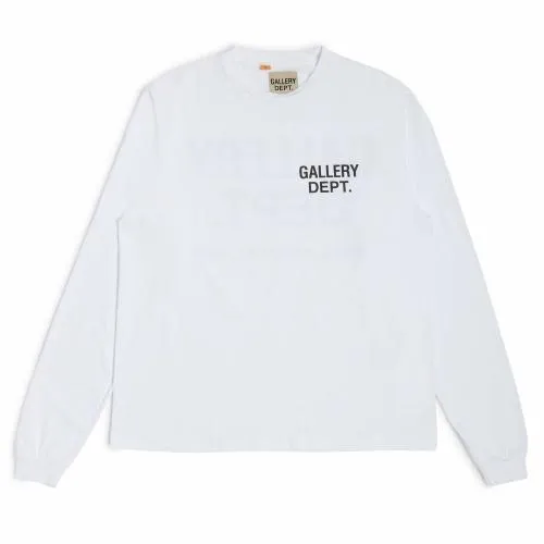 Long Sleeve Men Gallery Dept SOUVENIR LS TEE White