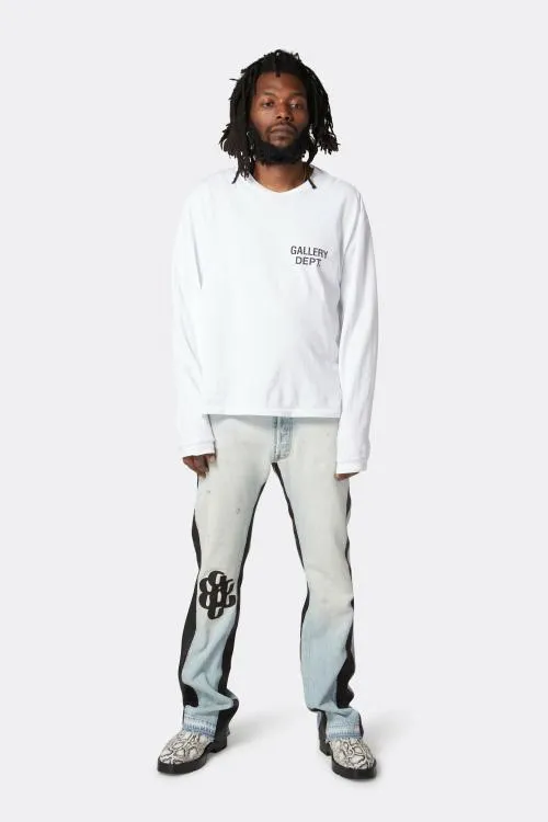 Long Sleeve Men Gallery Dept SOUVENIR LS TEE White
