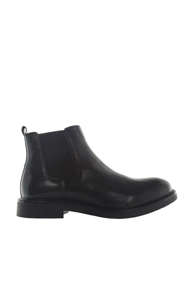 Lumberjack ANKLE BOOTS Men BEATLES BLACK Man Comfort Shoes Black