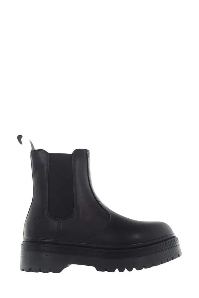 Lumberjack ANKLE BOOTS Women ELYSE BEATLES BLACK Woman Basic Casual Boots Black