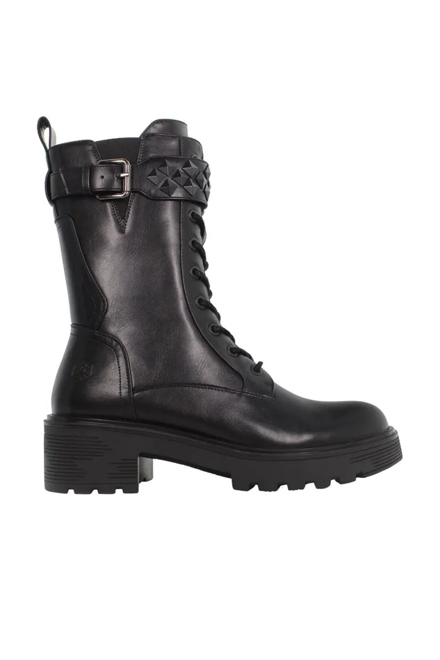 Lumberjack ANKLE BOOTS Women HIGH KOMBAT BOOT WITH BUC BLACK Woman 776 Black