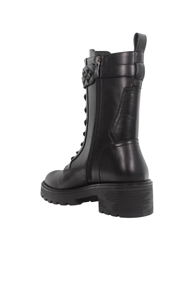 Lumberjack ANKLE BOOTS Women HIGH KOMBAT BOOT WITH BUC BLACK Woman 776 Black