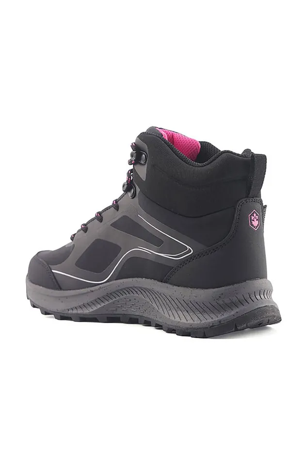 Lumberjack ANKLE BOOTS Women HIKING BOOT WPF BLACK Woman Comfort Shoes Black